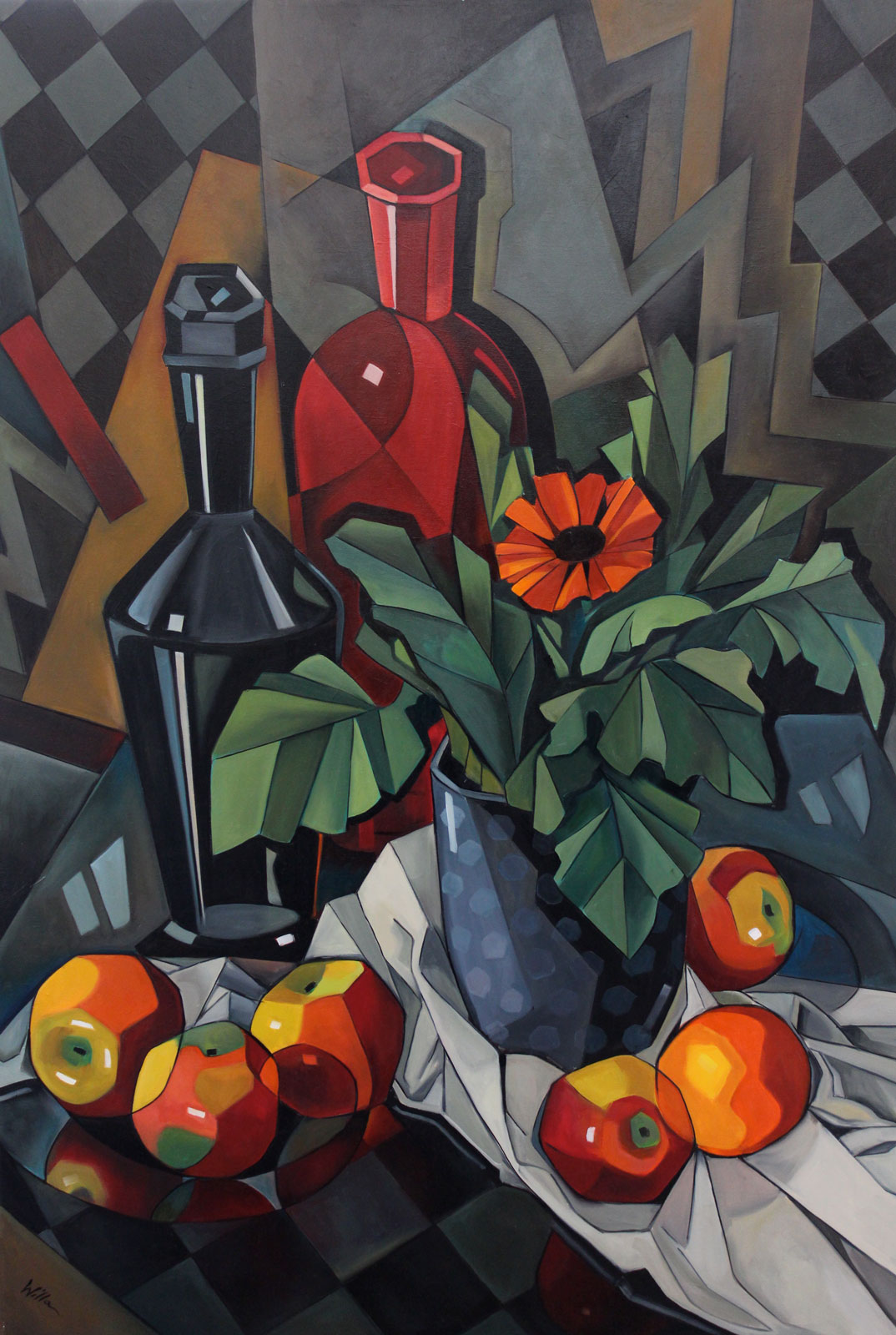 Still Life With Apples Image