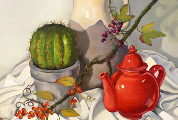 The Red Teapot Image